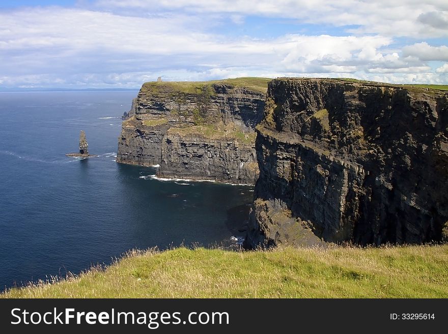 View on the lanscapes of ireland. View on the lanscapes of ireland