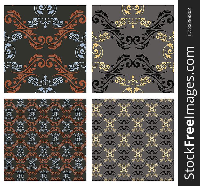 Seamless pattern. vector eps10