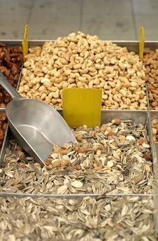 Nuts Mix In Market Royalty Free Stock Image Nuts Mix In Market Royalty Free Stock Image