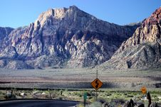 Desert Road Royalty Free Stock Photos Desert Road Royalty Free Stock Photos