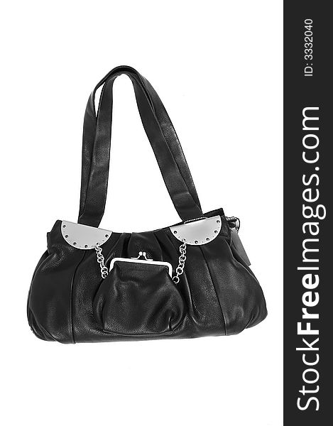 Leather handbag for the modern young woman