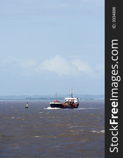 Ship In The Bristol Channel