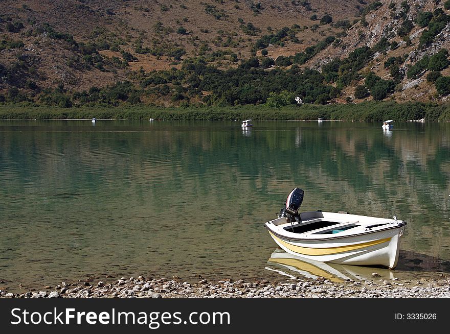 Boat at the lake