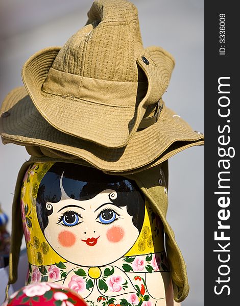 Western style Matrioshka doll, Russia