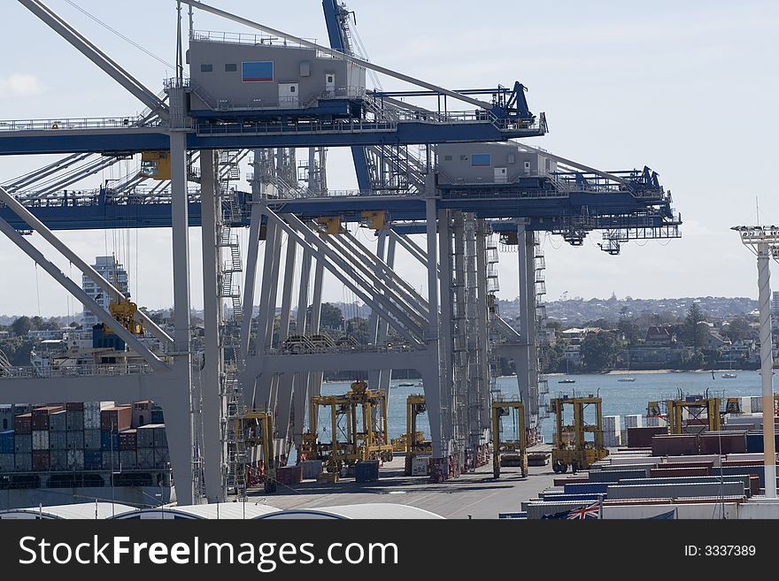 Wharf Container Cranes