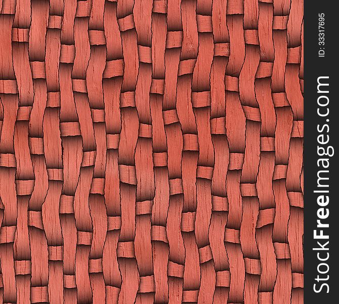 Exquisite wooden weave pattern seamless