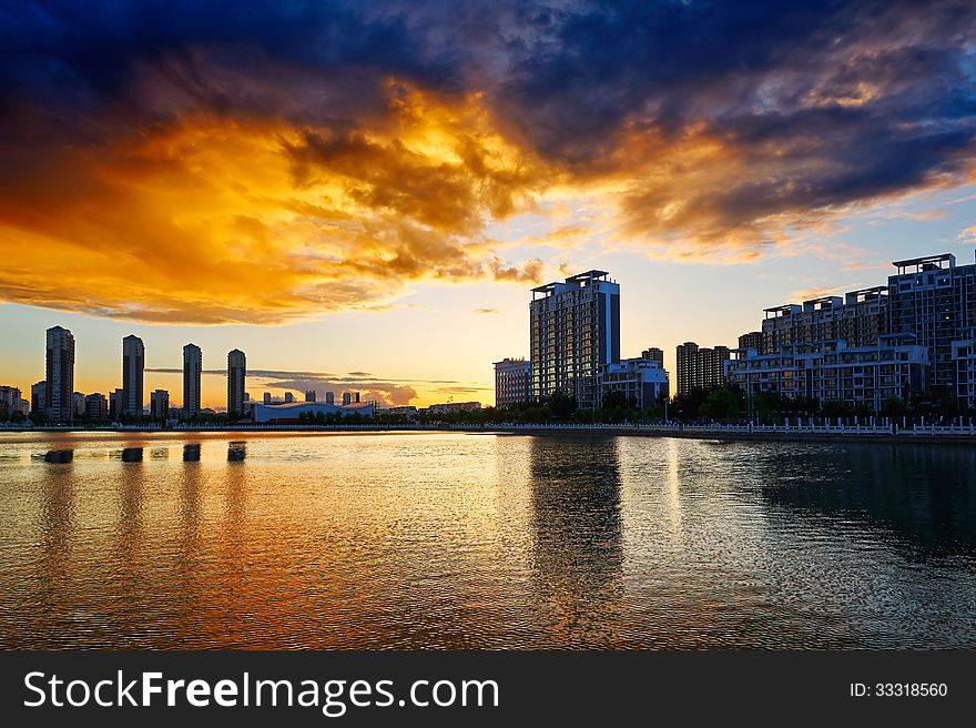 The photo taken in China's heilongjiang province daqing city Yandu lake. The photo taken in China's heilongjiang province daqing city Yandu lake.