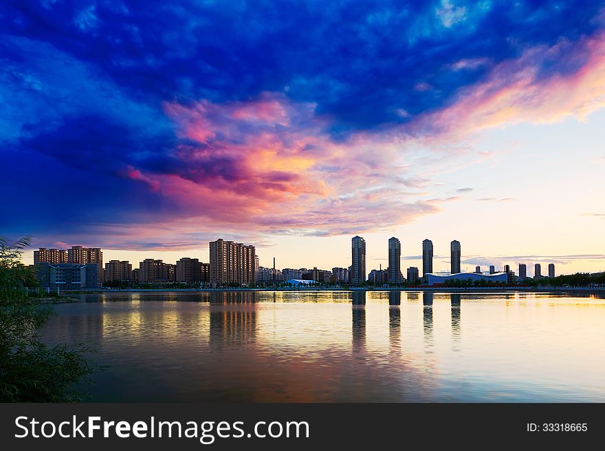 The photo taken in China's heilongjiang province daqing city Yandu lake. The photo taken in China's heilongjiang province daqing city Yandu lake.