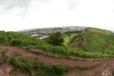 View From Arthur S Seat, Edinburgh Stock Photography
