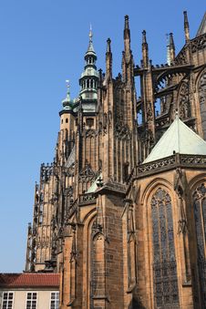 St. Vitus Cathedral Royalty Free Stock Images St. Vitus Cathedral Royalty Free Stock Images