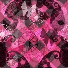 Seamless Dark Purple Pattern Stock Photography Seamless Dark Purple Pattern Stock Photography