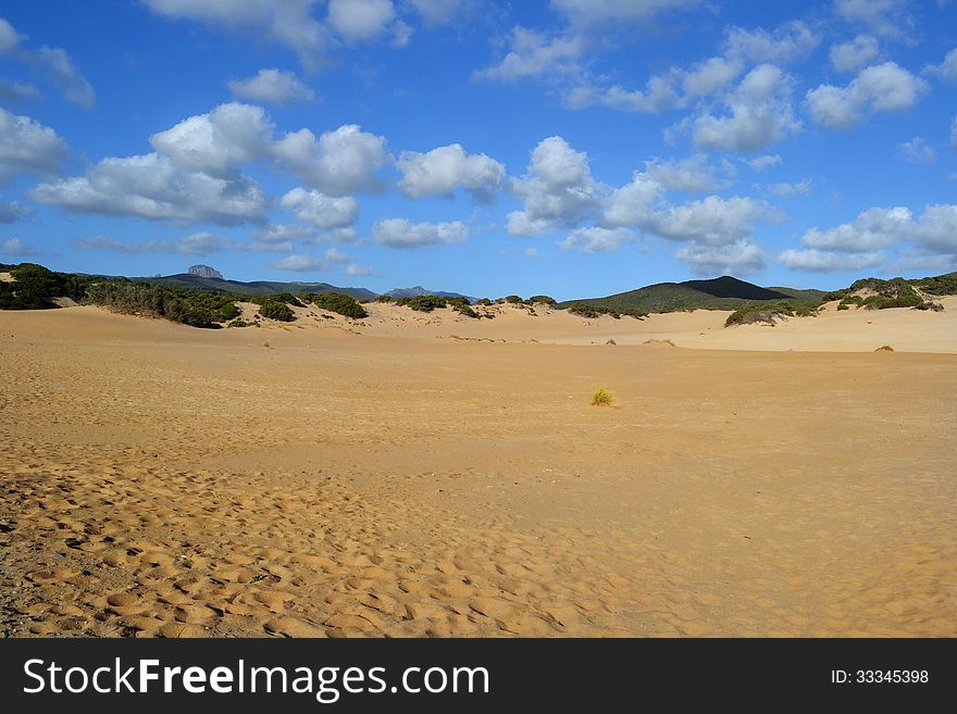 Piscinas desert, Italy