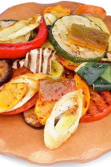 Grilled Vegetables Royalty Free Stock Photography Grilled Vegetables Royalty Free Stock Photography