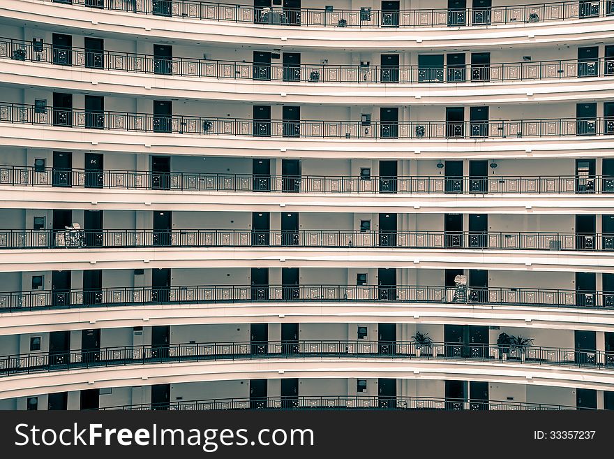 Multilayer apartment house block details. Multilayer apartment house block details