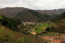 Village In The Rhodope Mountains Royalty Free Stock Image Village In The Rhodope Mountains Royalty Free Stock Image