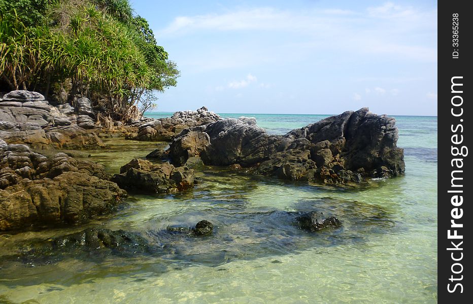 Tanjung gelam beach