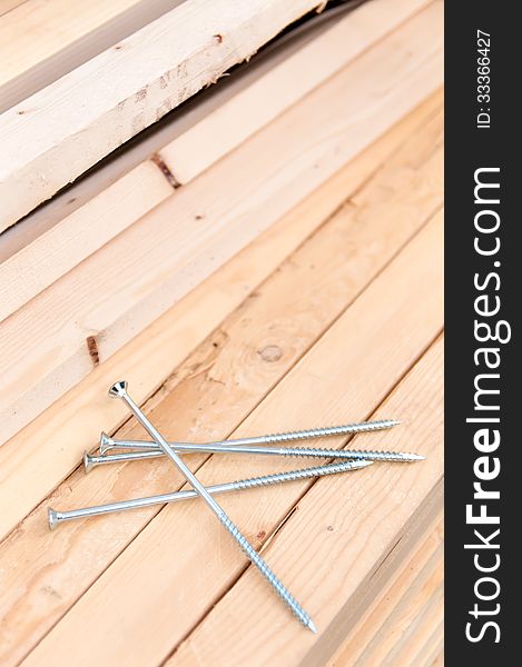 Four Nails Lie On The Boards