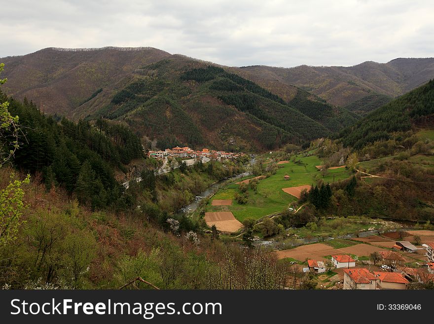 Village in the Rhodope Mountains