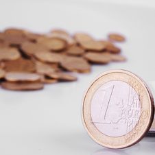 EU &x28;European Union Coins&x29; Royalty Free Stock Image EU &x28;European Union Coins&x29; Royalty Free Stock Image