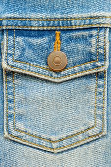 Jeans Pocket Royalty Free Stock Image