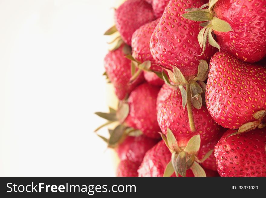 Strawberry as a symbol of the dietary and nutritional food
