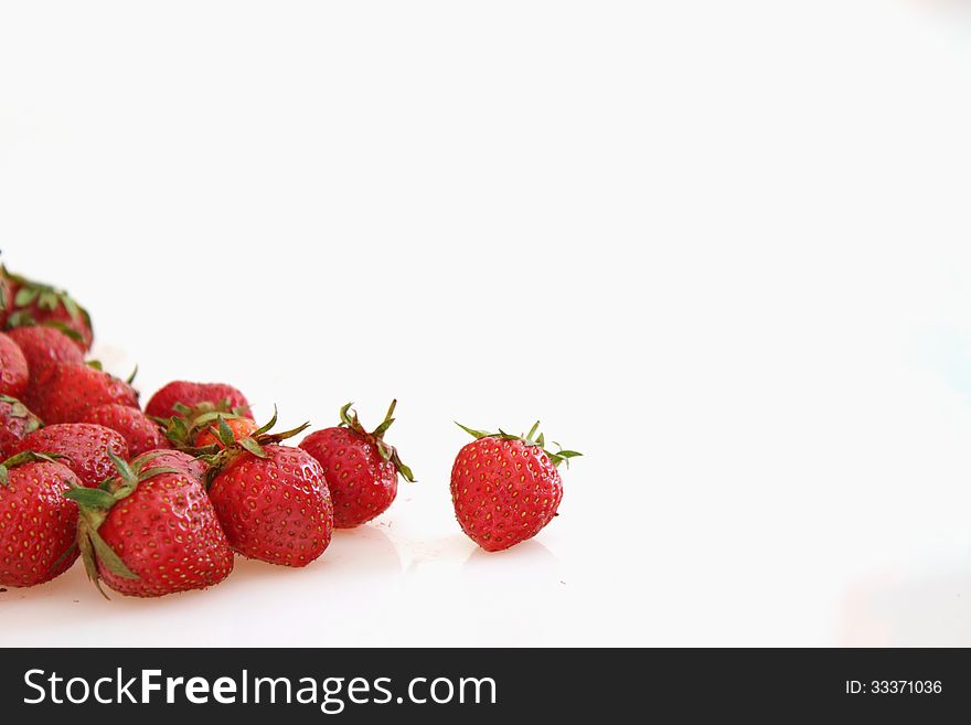 Strawberry as a symbol of the dietary and nutritional food