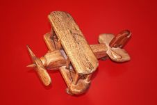 Wooden Toy Plane Royalty Free Stock Image Wooden Toy Plane Royalty Free Stock Image