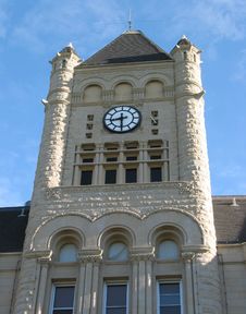 Courthouse Clock Tower Stock Photos Courthouse Clock Tower Stock Photos