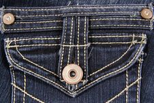 Jeans Pocket Royalty Free Stock Photos