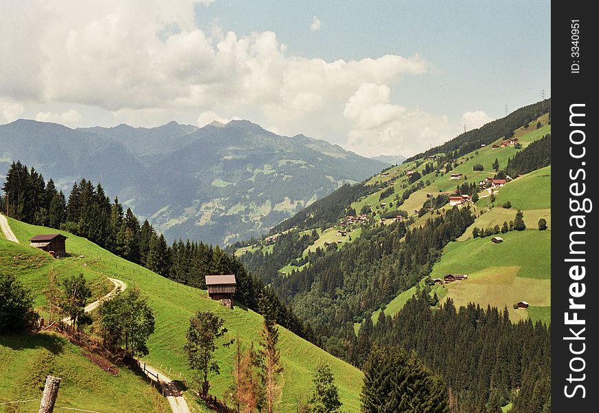 Austria. Mountain Landscape