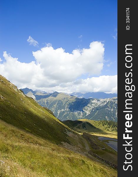 Alpine landscape in Sud Tirol, Italy. Alpine landscape in Sud Tirol, Italy