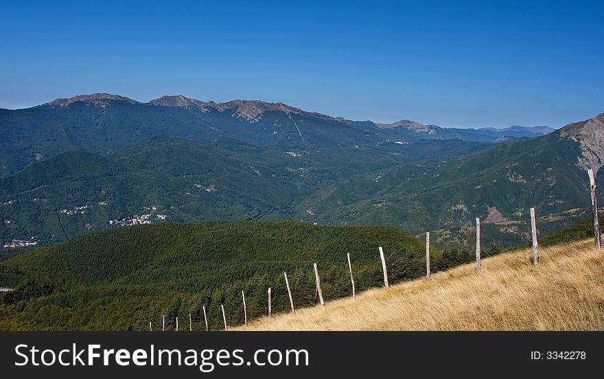 Landscapes of Apennines in Bologna Italy. Landscapes of Apennines in Bologna Italy