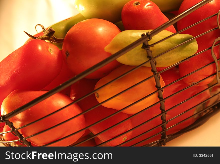 Genuine Tomatoes, fresh from cultivation craft / Natural growth / Green Red Orange Colors. Genuine Tomatoes, fresh from cultivation craft / Natural growth / Green Red Orange Colors