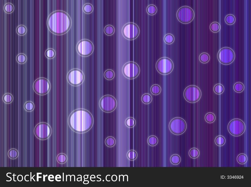 Violet abstract with glowing circles. Violet abstract with glowing circles