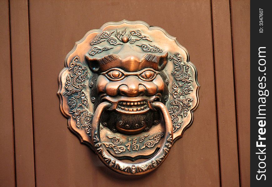 Chinese traditional knocker