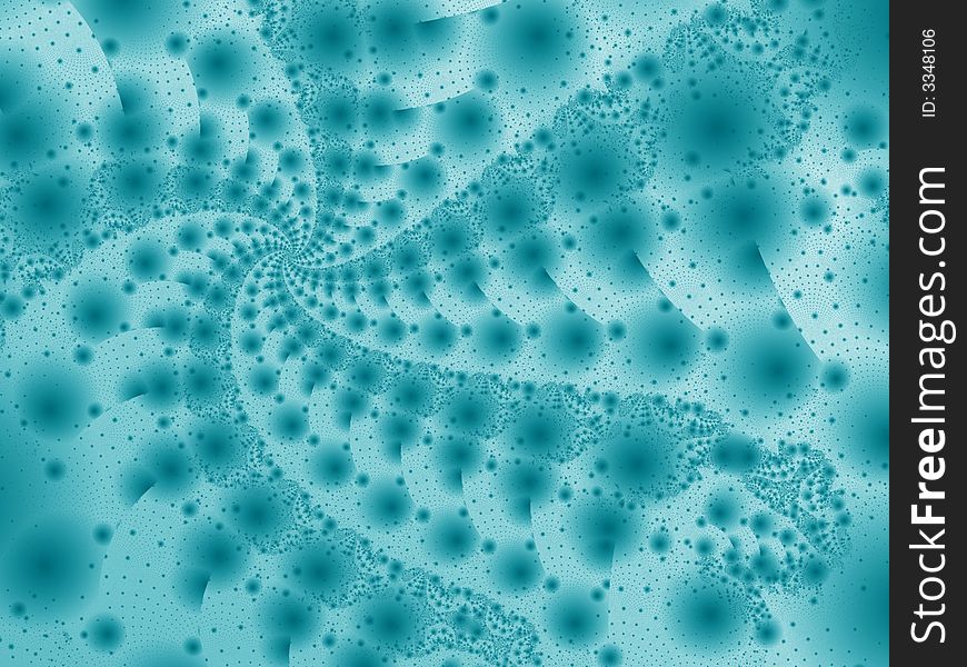 Generated fractal graphic - Ice background