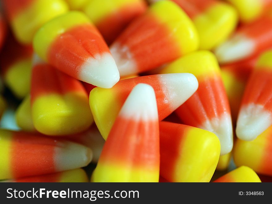Traditional corn candy for the autumn season. Traditional corn candy for the autumn season.