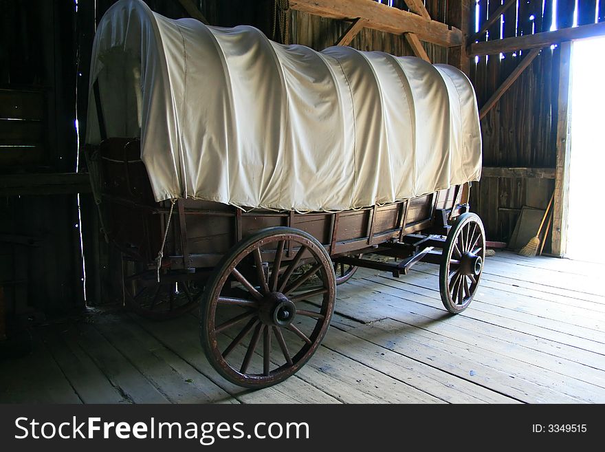 This 1900 era covered wagon was typical of the farm and transport wagons of the late 19th century in rural North America. This 1900 era covered wagon was typical of the farm and transport wagons of the late 19th century in rural North America.