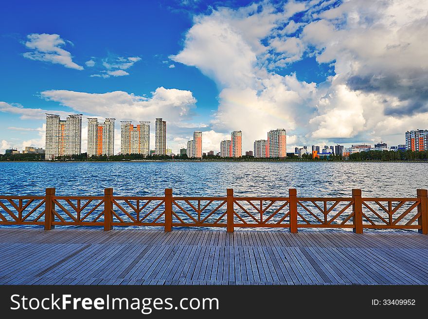 The photo taken in China's heilongjiang province Daqing city Liming lake scenic spot. The photo taken in China's heilongjiang province Daqing city Liming lake scenic spot.