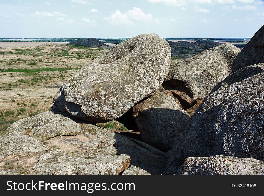 Ukraine. Natural Reserve Stone Tombs