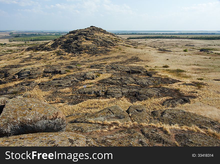 Ukraine. Natural Reserve Stone Tombs