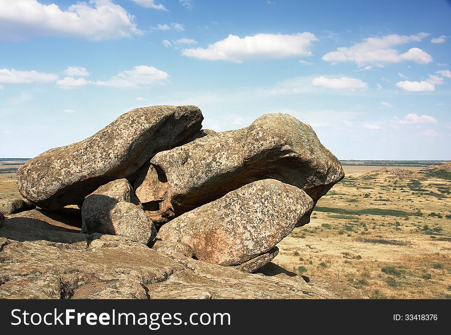 Ukraine. Natural Reserve Stone Tombs