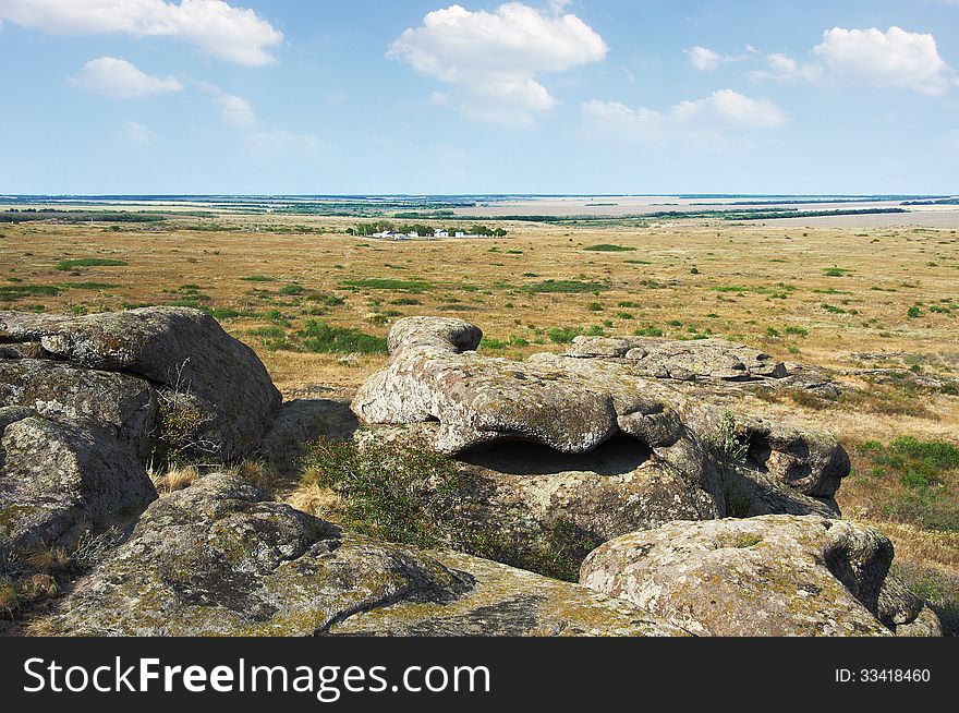 Ukraine. Natural Reserve Stone Tombs