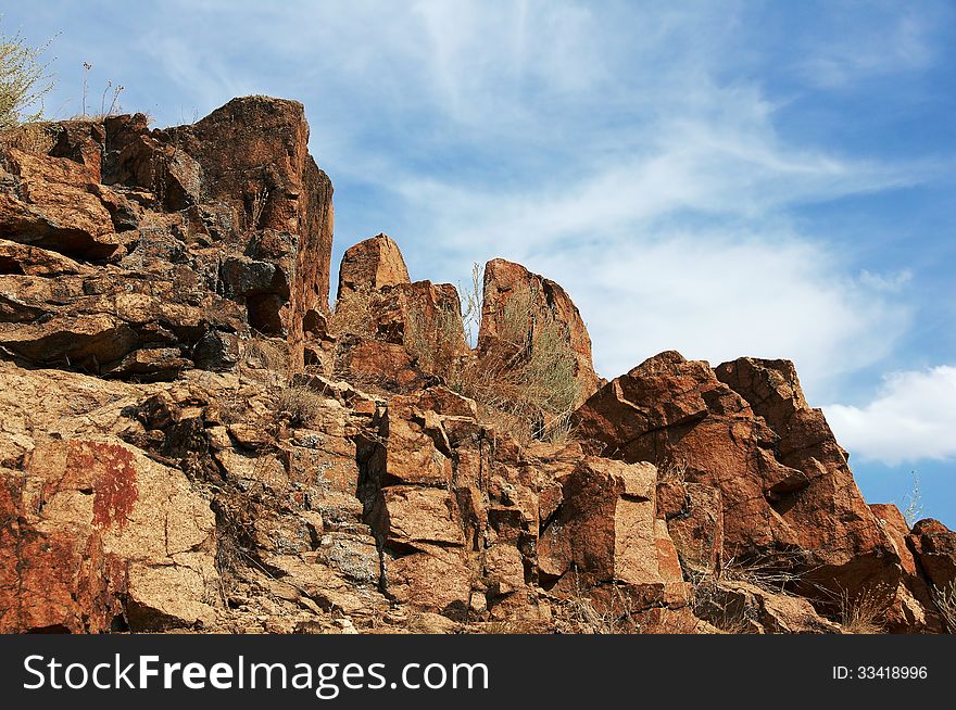 Ukraine. Natural Reserve Stone Tombs