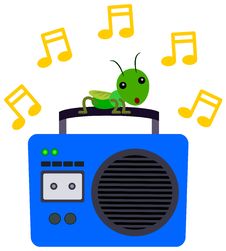 Cricket S Music Royalty Free Stock Photography Cricket S Music Royalty Free Stock Photography