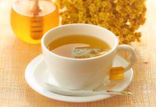 Herbal Yellow Tea Royalty Free Stock Photography
