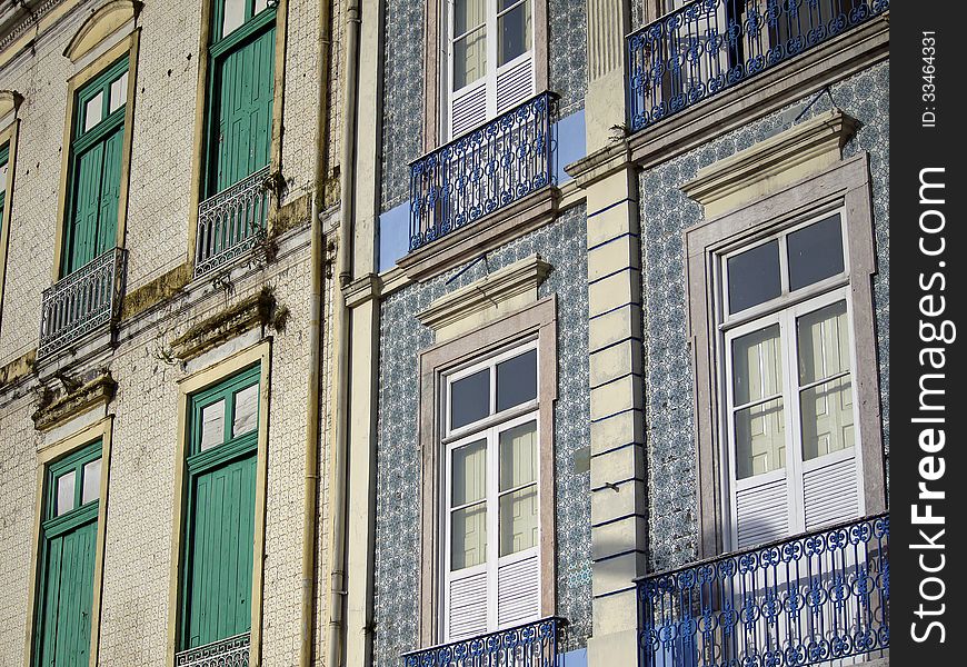 Detail of a building - Belem - Amazonia - Brazil. Detail of a building - Belem - Amazonia - Brazil