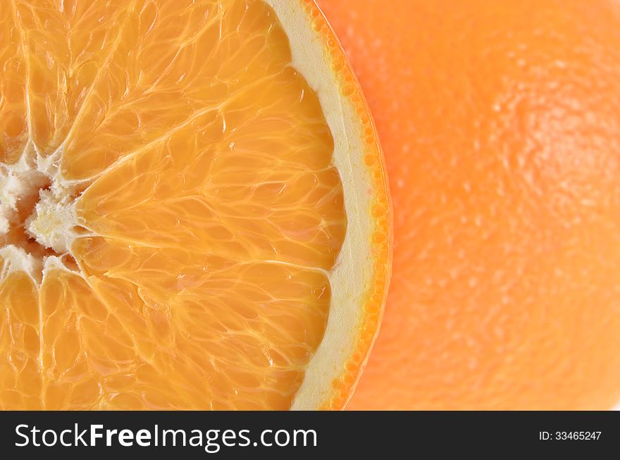 Background of orange