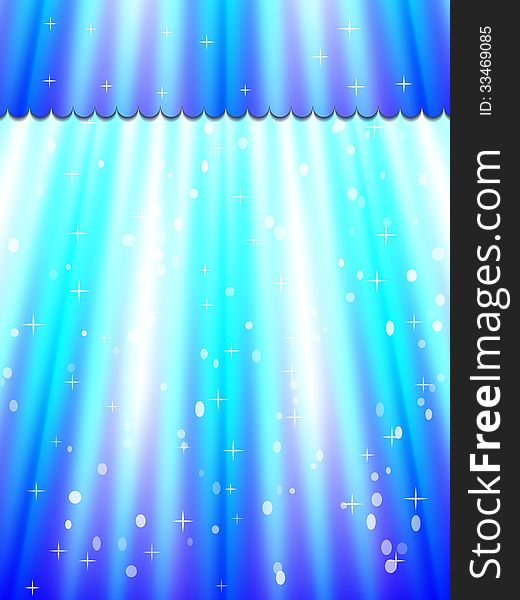 Beautiful Abstract Curtain Background