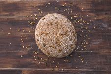 A Loaf Of Wholemeal Bread Royalty Free Stock Photo